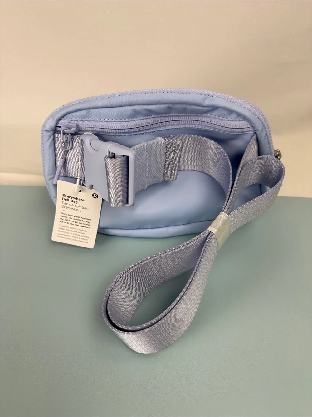 lululemon Everywhere belt bag pastel blue Pouch PSLB